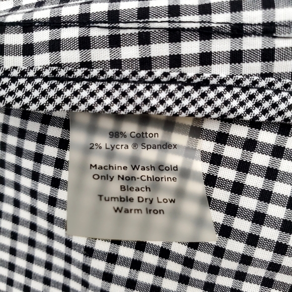 Talbots Women's Buffalo Check Cotton Blend Blazer - Picture 5 of 5